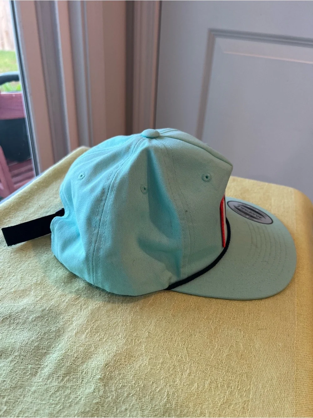 Unstructured Kids Aqua Patch Cap - Adjustable Youth Hat. NWT